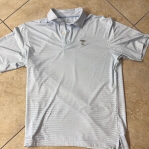 Men's Light Blue Polo Shirt- Johnnie-O